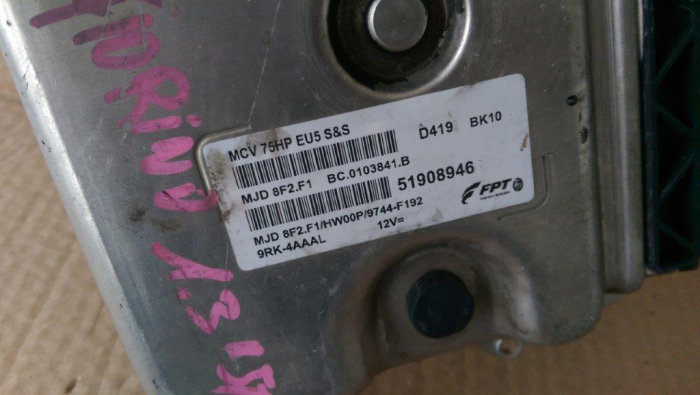 Calculator motor pentru Fiat Fiorino , motorizare 1.3 diesel, cod 51908946 [2]