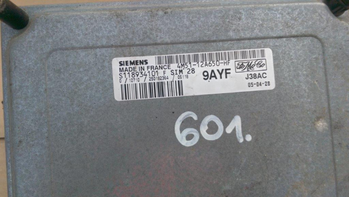 Calculator motor pentru Ford Focus 2, motorizare 1.6 benzina, cod 4M51-12A650-HF [3]