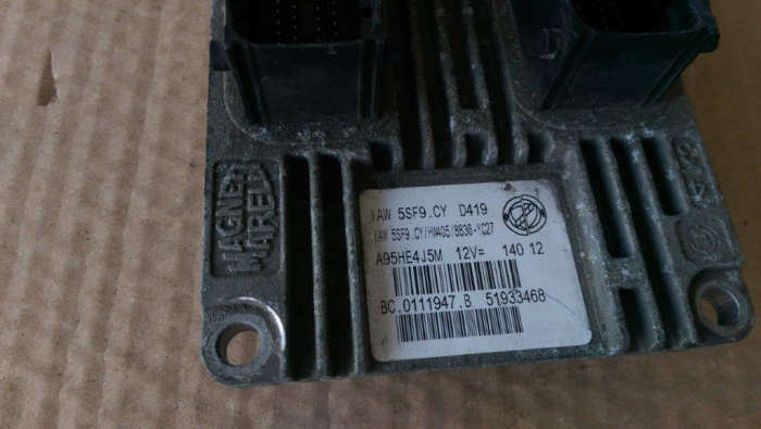 Calculator motor pentru Lancia Ypsilon , motorizare 1.2 benzina, cod 51933468 [2]