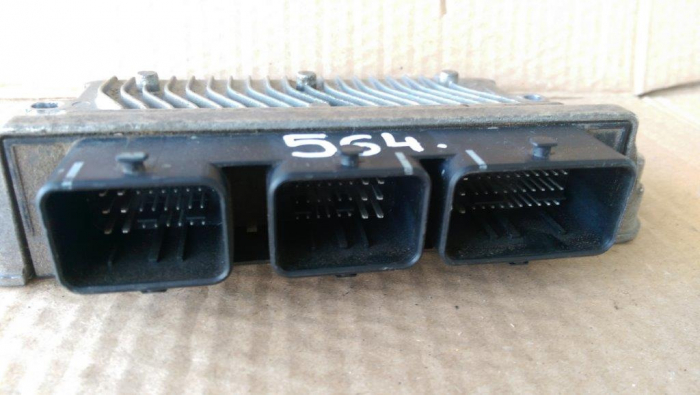 Calculator motor pentru Peugeot 206 , motorizare 1.4 benzina, cod 215857854-A   ,   SW9661961280 [2]