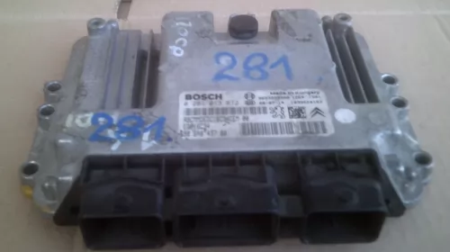 Calculator motor pentru Peugeot 308 I, motorizare 1.6 diesel, cod 9664843780 , EDC16CC34 , 0281013872 , 9653958980 [1]