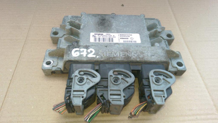 Calculator motor pentru Renault Clio 2, motorizare 1.2 benzina, cod 8200473744   ,   8200400246 [2]