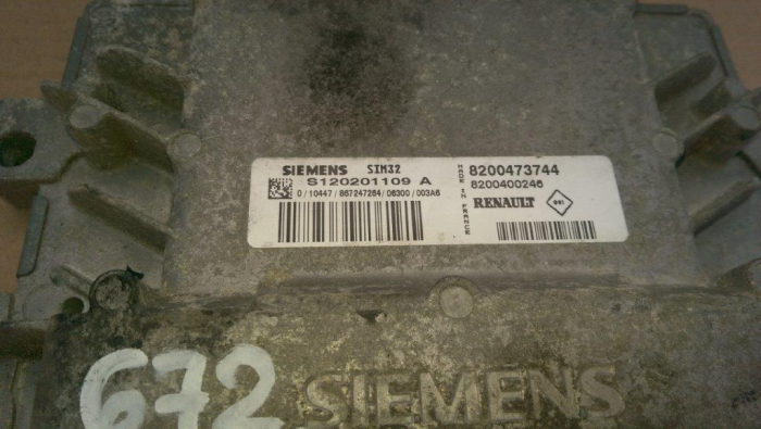 Calculator motor pentru Renault Clio 2, motorizare 1.2 benzina, cod 8200473744   ,   8200400246 [3]