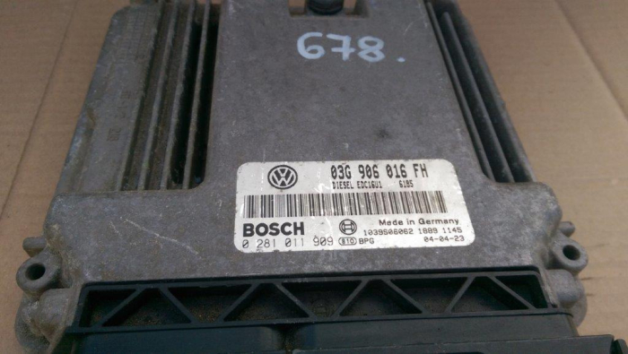 Calculator motor pentru Seat Altea , cod 03G906016FH   ,   0281011909 [3]