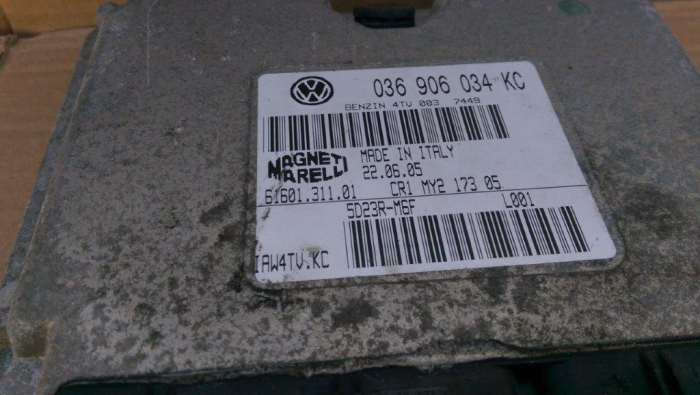 Calculator motor Seat Ibiza 3, 1.4 benzina, 036906034KC, an 2002-2008 [3]