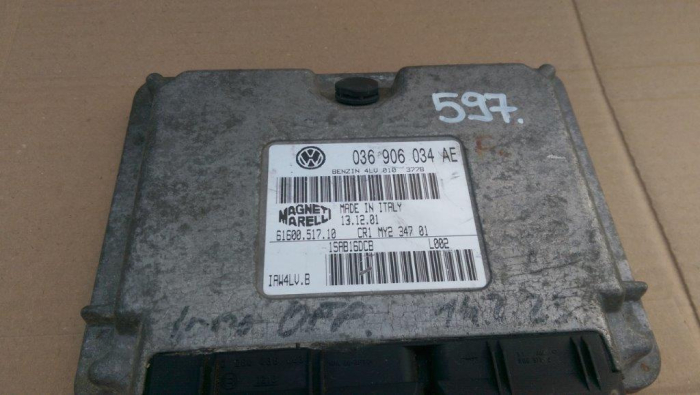 Calculator motor pentru Skoda Fabia 1, motorizare 1.4 benzina, cod 036906034AE [2]
