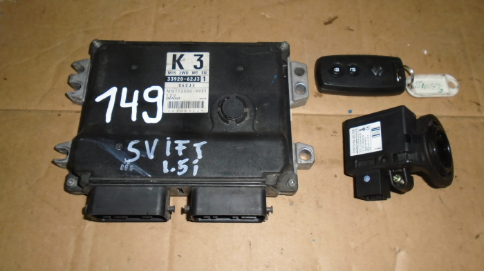 Calculator motor pentru SUZUKI Swift rs, motorizare 1.5 benzina, cod 33920-62J3, MB112300-0933, 36770-62J21, [1]