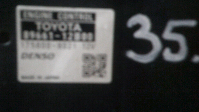 Calculator motor pentru Toyota AURIS E150, motorizare 2.0 diesel, cod 8966112B00, 175800-8021, 82730-12210 [2]