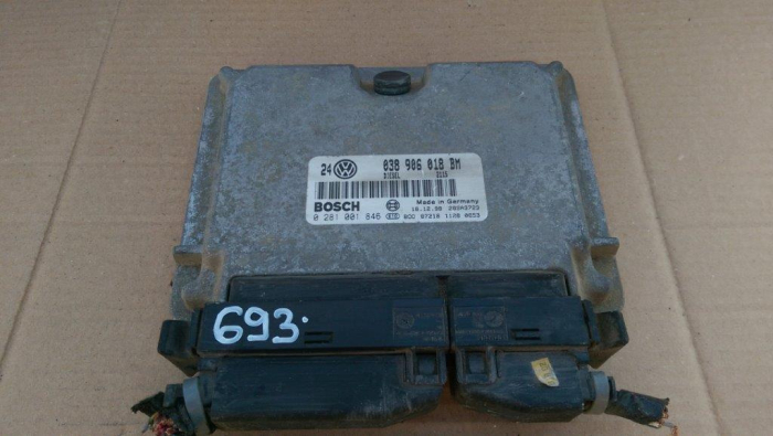 Calculator motor pentru Volkswagen Golf 4, motorizare 1.9 diesel, cod 038906018BM   ,   0281001846 [3]