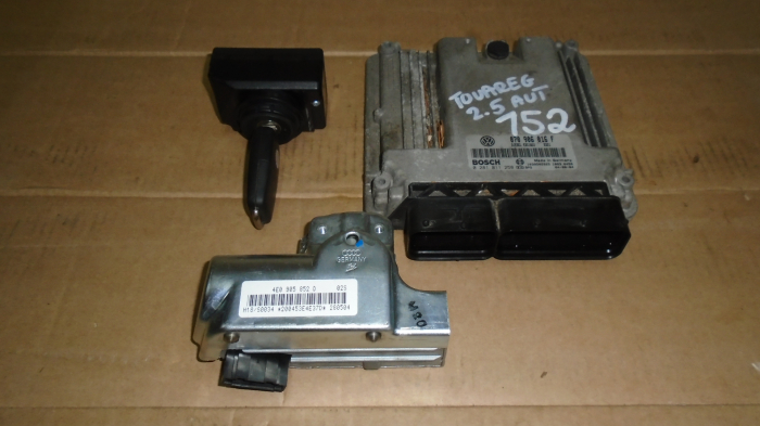 Calculator motor pentru Volkswagen Touareg 7l, motorizare 2.5 diesel, cod 070906016F, 0281011258, EDC16U1 [1]