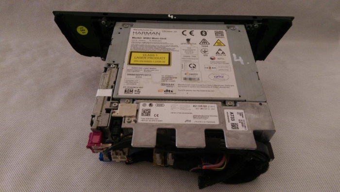 CD-Player auto Audi Multimedia Audi A6 C7, 4G1035021J, 4G0927137D, 4G1065021D, an 2011-2018 [3]