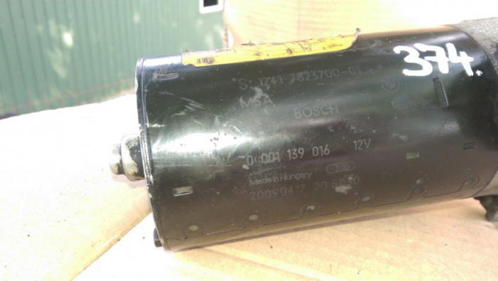 Electromotor pentru BMW Seria 1 E87, motorizare 2.0 diesel, cod 7823700-01   ,   0001139016 [3]