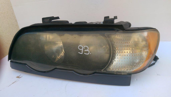 Far stanga BMW X5 E53, cu ornament, an 1999-2006 [2]
