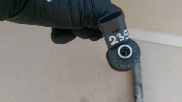Injector Mercedes A-Class, W168, 1.7cdi, A6680700987, 0445110116, an 1997-2004 [4]