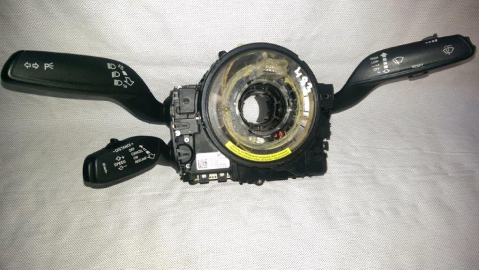 Ansamblu manete cu spira airbag volan Audi A4 B8, 8K0953568M, 4G8953502AB, an 2007-2015 [2]