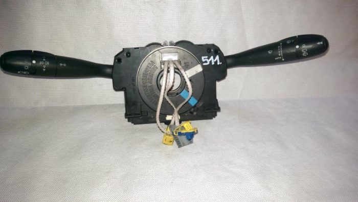 Ansamblu manete cu spira airbag volan Citroen C3, 96608838XT, an 2002-2010 [2]