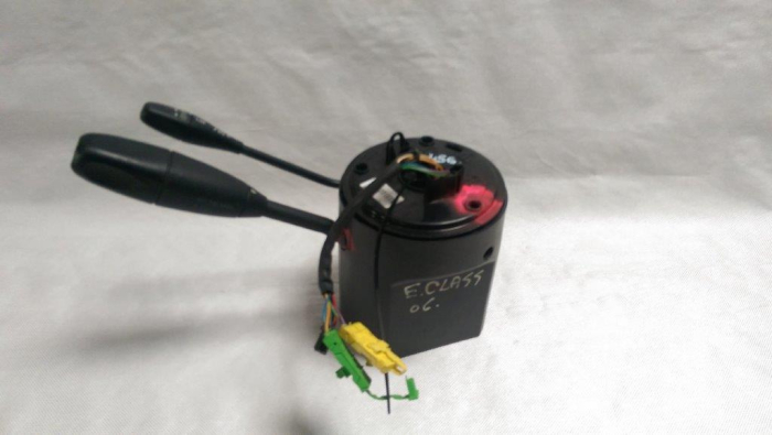 Ansamblu manete cu spira airbag volan Mercedes E-Class, W211, A0004640518, A2115400845, an 2002-2009 [3]