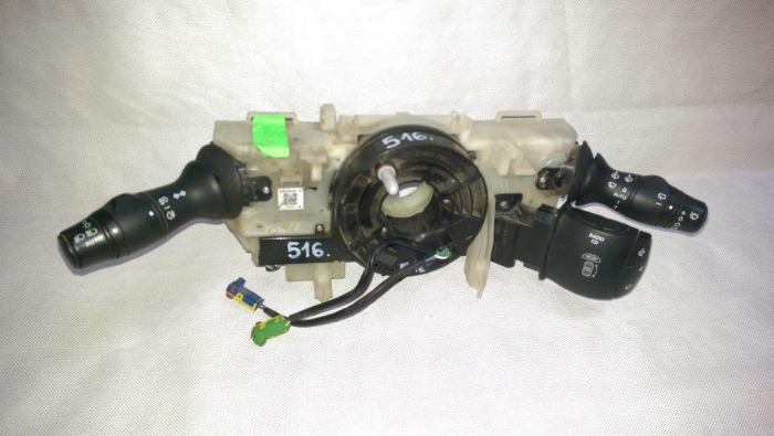 Ansamblu manete cu spira airbag volan Renault Megane 3, 255670019R-B, 255520013R-C, an 2008-2015 [2]