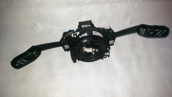 Ansamblu manete cu spira airbag volan Skoda Fabia 2, Seat Leon (5F), 6Q0953549A, 6Q0953513AJ, an 2007-2014 [2]