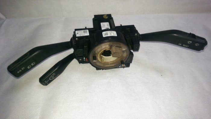 Ansamblu manete cu spira airbag volan VW Passat B6, 3C0953549A, 3C5953507C, 3C0959653, an 2005-2010 [2]