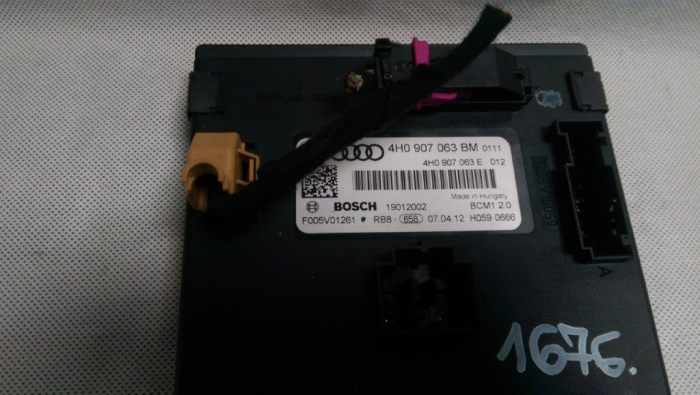 Calculator confort Audi A6 C7 (4G2), 4H0907063E, 4H0907063BM, an 2011-2018 [2]