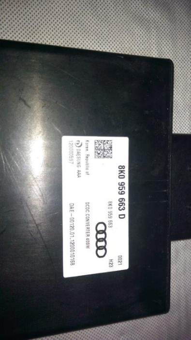Modul stabilizator tensiune Audi A6 C7 (4G2), 8K0959663D, an 2011-2018 [3]