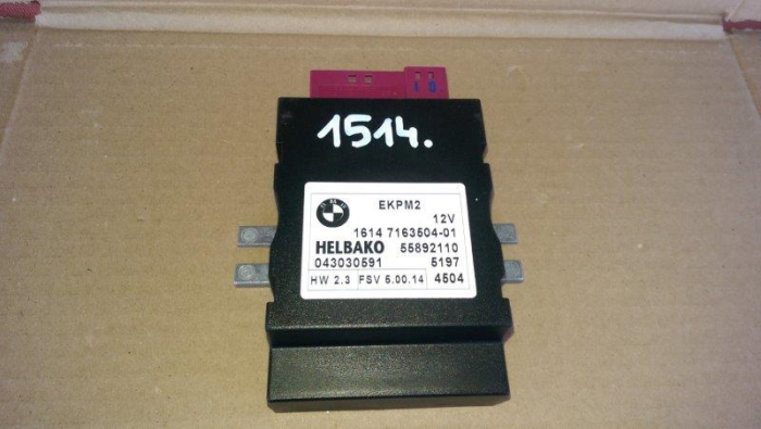 Modul pompa combustibil BMW Seria 1 E81 E87, Seria 3 E90 E91, 16147163504, 55892110, an 2005-2011 [3]