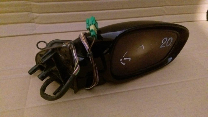 Oglinda electrica dreapta heliomata Peugeot 607, E9014091, E9024091, an 1999-2010 [2]