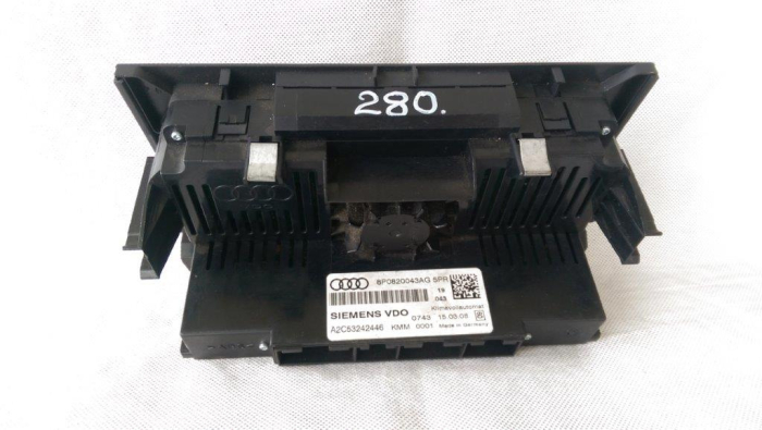 Panou comanda AC, Climatronic Audi A3 8P, cod 8P0820043AG, A2C53242446, an 2003-2012 [2]