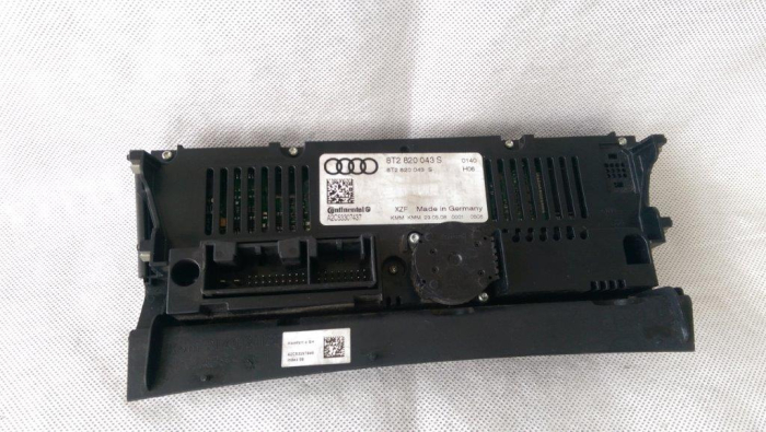Panou comanda AC, Climatronic Audi A4 B8, A5, cod 8T2820043S, A2C53307437, an 2008-2016 [3]