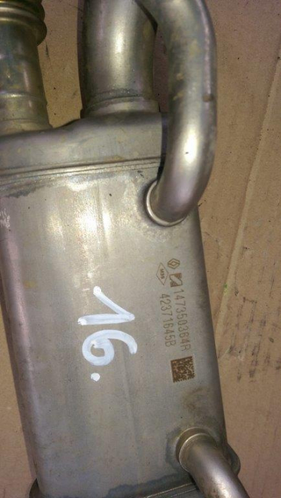 Racitor gaze pentru Renault Megane 3, motorizare 1.5 diesel, cod 147350364R   ,   42371645B [3]