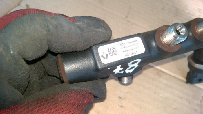 Rampa injectie pentru Renault Clio 4, motorizare 1.5 diesel, cod 175215346R   ,   H8201157327 [2]