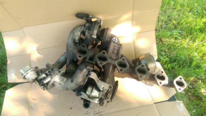 Turbosuflanta pentru BMW X5 E70, motorizare 3.0 diesel, cod KP26-2871   ,   11657796355   ,   KP39-1873 [3]