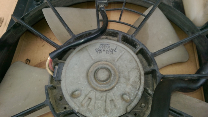 Ventilator pentru Mazda CX7 ER, motorizare 2.3 benzina, cod 1680004950   ,   1680005050 [4]
