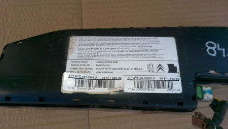Airbag scaun  fata dreapta pentru Citroen C4 II, an de fabricatie 2010-2020, cod 9687158280 [2]