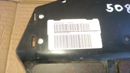 Airbag pasager stanga pentru Peugeot 508 I, an de fabricatie 2010-2018, cod 9686337580 [1]