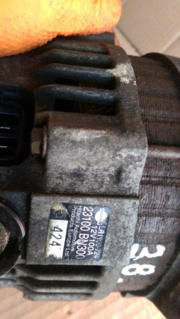 Alternator Nissan Almera Tino, motor 2.2dci, cod 23100BN300, an 1998-2006 [3]
