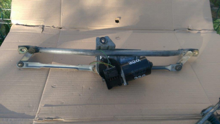 Motoras stergator - Ansamblu stergator fata cu motoras Audi A6 C5, 4B1955023B, 4B1955113, an 1997-2004