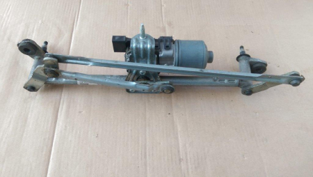 Motoras - Ansamblu stergator fata cu motoras Seat Ibiza, VW Polo 6R, 6R1955023A, 6R1955119, an 2008-2017