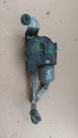 Motoras - Ansamblu stergator fata stanga cu motoras VW Golf  5 / 6 Plus, 5M0955023G, 5M0955119D, an 2005-2013