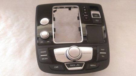 Bloc butoane MMI cu ornament consola schimbator Audi A6 C7, 4G2919610F, pt. volan dreapta, an 2011-2018 [1]