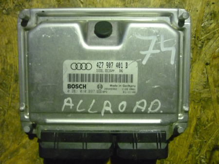 Electrica si electronica auto - Calculator motor pentru Audi A6 Allroad C5, motorizare 2.5 diesel, cod 4Z7907401B, 0281010897, EDC15VM
