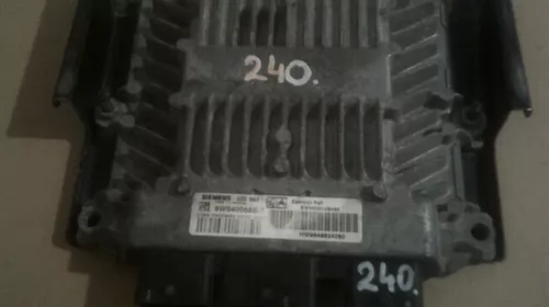 Module si calculatoare - Calculator motor pentru Citroen C3 I, motorizare 1.4 Diesel, cod 5WS40068B-T, SW9650529880