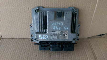 Module si calculatoare - Calculator motor pentru Citroen C3 II, motorizare 1.4 diesel, cod 9666729680   ,   9807886180   ,   0281030545