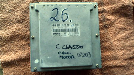 Module si calculatoare - Calculator motor pentru Mercedes C-Class W203, motorizare 2.2 diesel, cod A0001535279, 0281010851, CR2.11