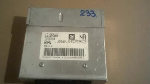 Electrica si electronica auto - Calculator motor pentru Opel Corsa B, motorizare 1.4 Benzina, cod 16187569 NA