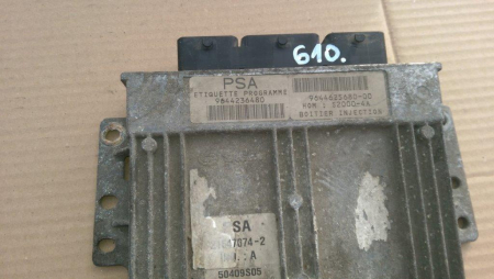 Calculator motor pentru Peugeot 206 , motorizare 1.4 benzina, cod 9644625680   ,   9644236480 [1]