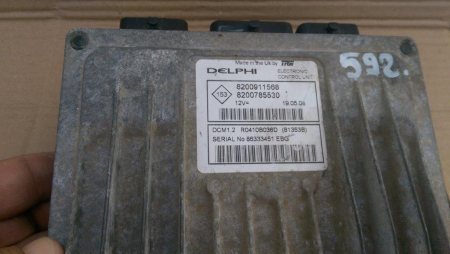 Calculator motor pentru Renault Clio 3, motorizare 1.5 diesel, cod 8200911568   ,   8200785530 [1]