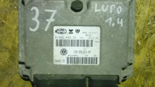 Module si calculatoare - Calculator motor pentru Volkswagen Lupo , motorizare 1.4 benzina, cod 036906014AM, 61600.493.01
