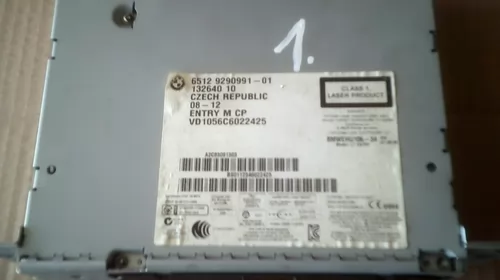 CD Player pentru BMW Seria 1 F20 F21 , Seria 3 F30 , F31 , an de fabricatie 2011 - 2018, cod 9290991-01 ,  BMWEHU106-34 [1]